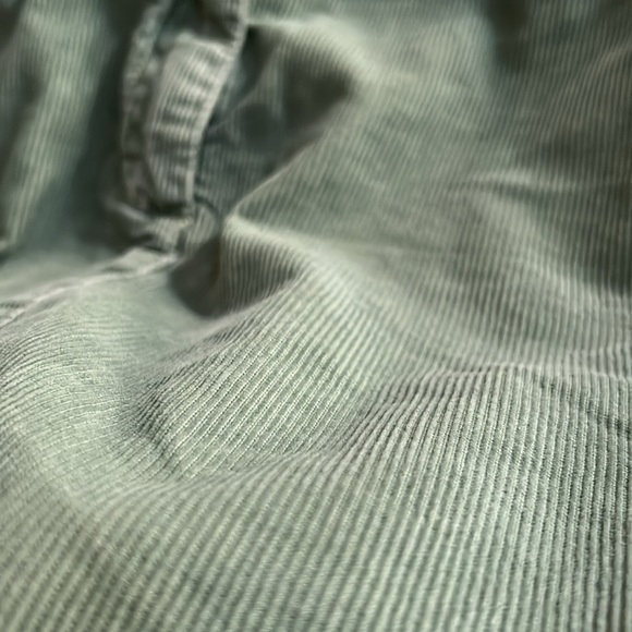 J. Crew Corduroy 4-Pocket Green Skirt, Size 8 - Picture 6 of 8